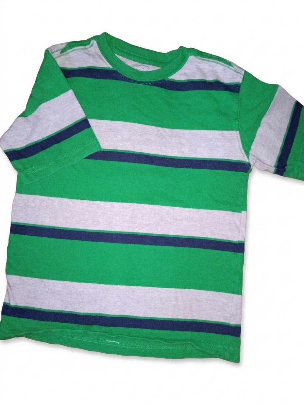 Kids Striped Shirts Duo - Crewneck & Polo - Picture 3 of 4